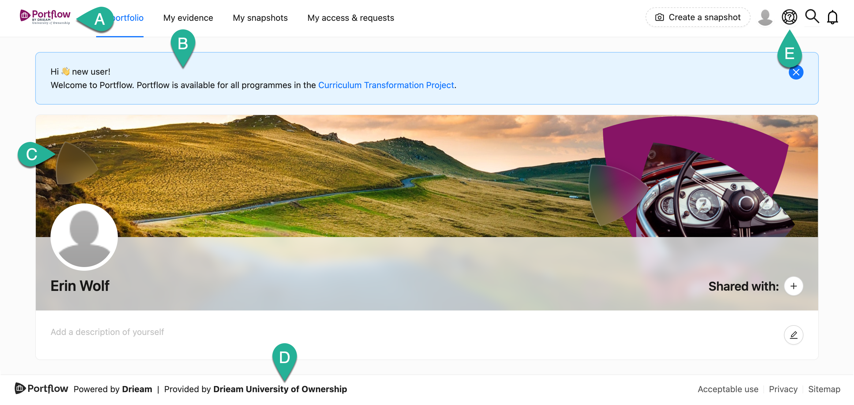 image.png Customisation options in Portflow