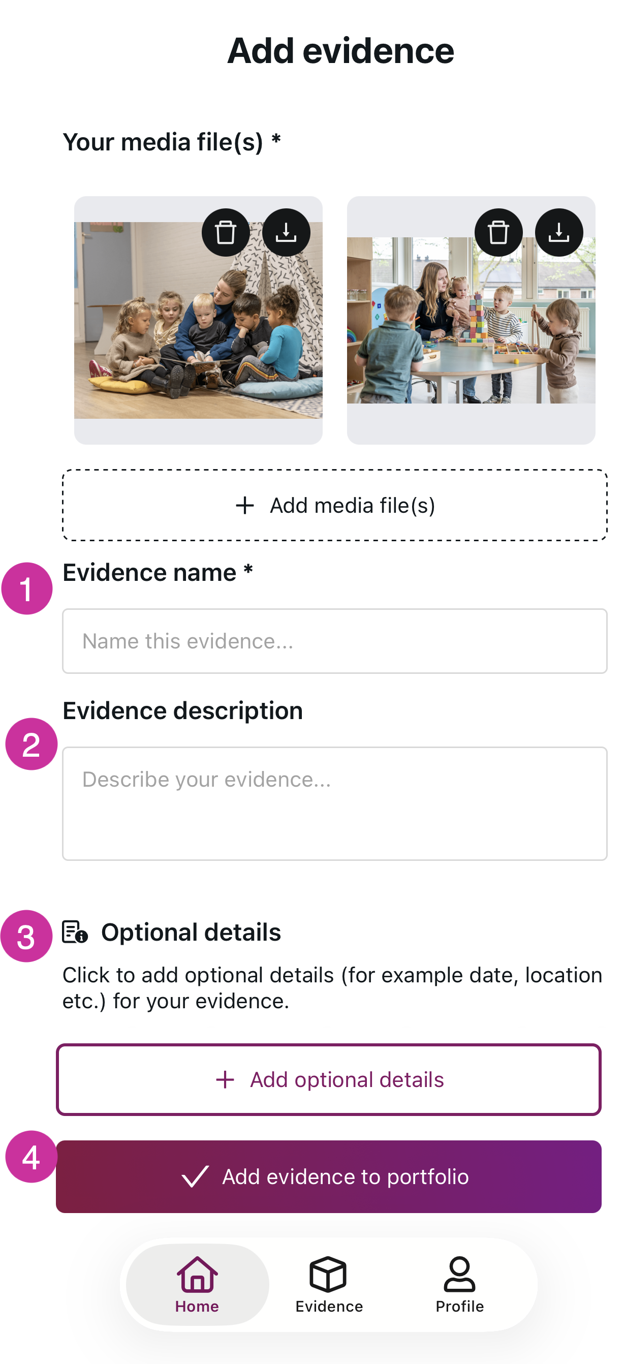 add evidence to portfolio.png add evidence to your portfolio
