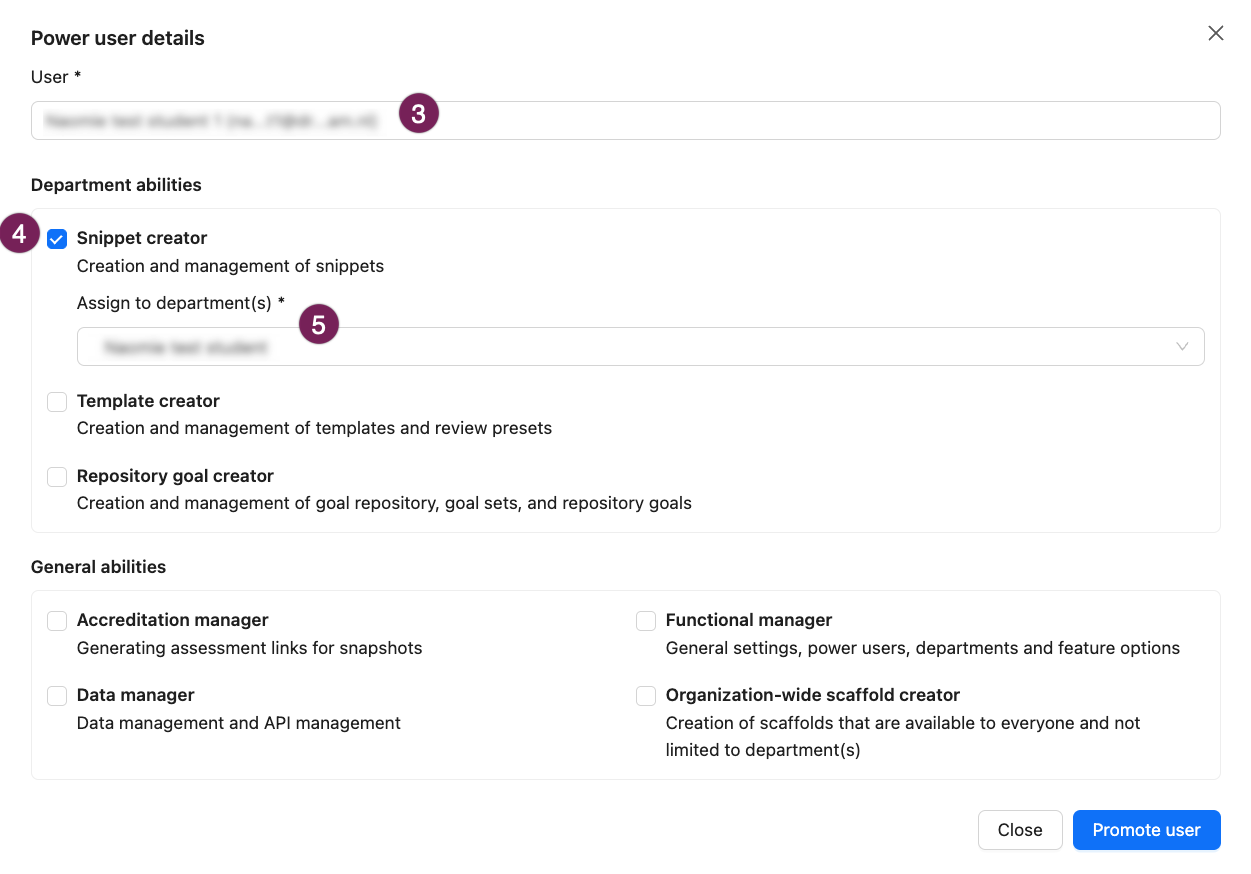 power user promotion.png setting abilities for a power user
