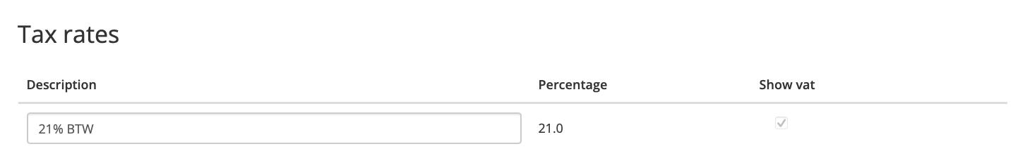 tick the show vat box
