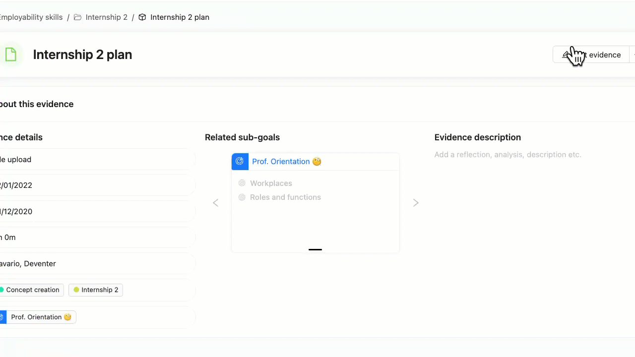 Optional details evidence.gif Optional details evidence.gif