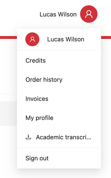 Student Portal: Unofficial Transcript