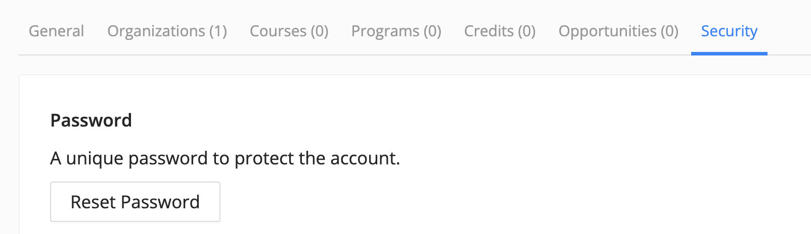send login information / reset password if contact has account