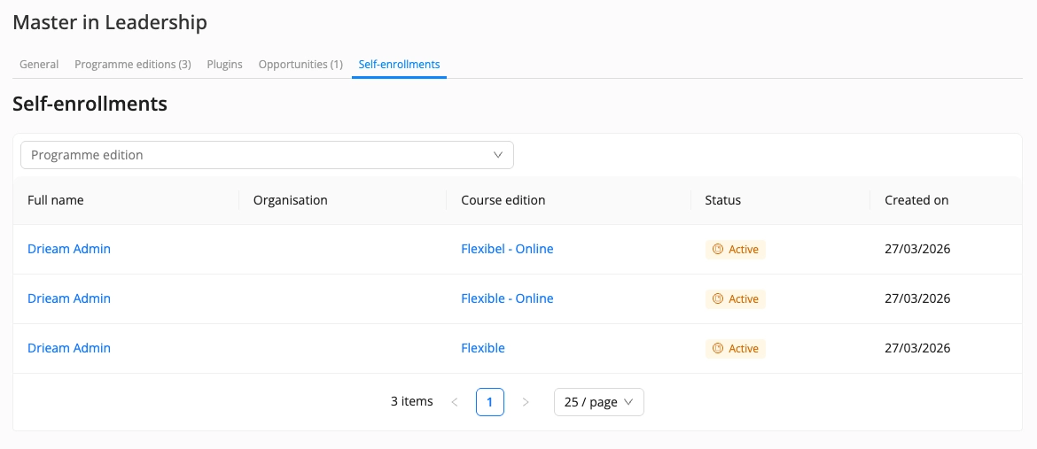 Self-enrollment overview for admins