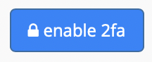 two-factor authentication (2FA) logo / button