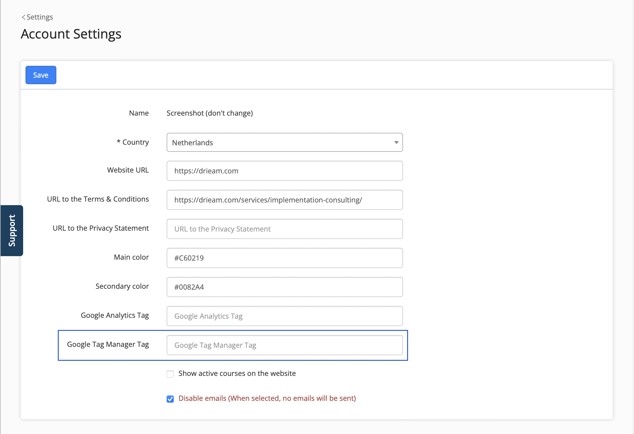 how to setup google analytics and where to find google manager tag