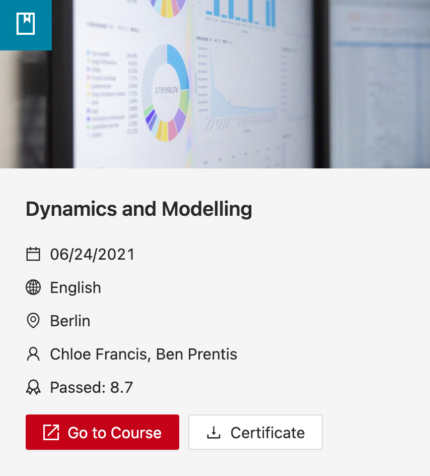 image on course card in participant portal