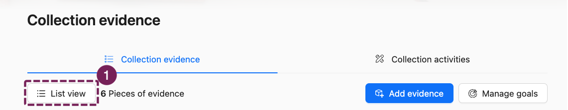 list or card view.png Switch between list and card view